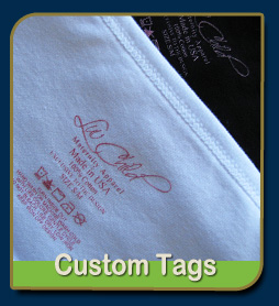 custom printed tags for shirts
